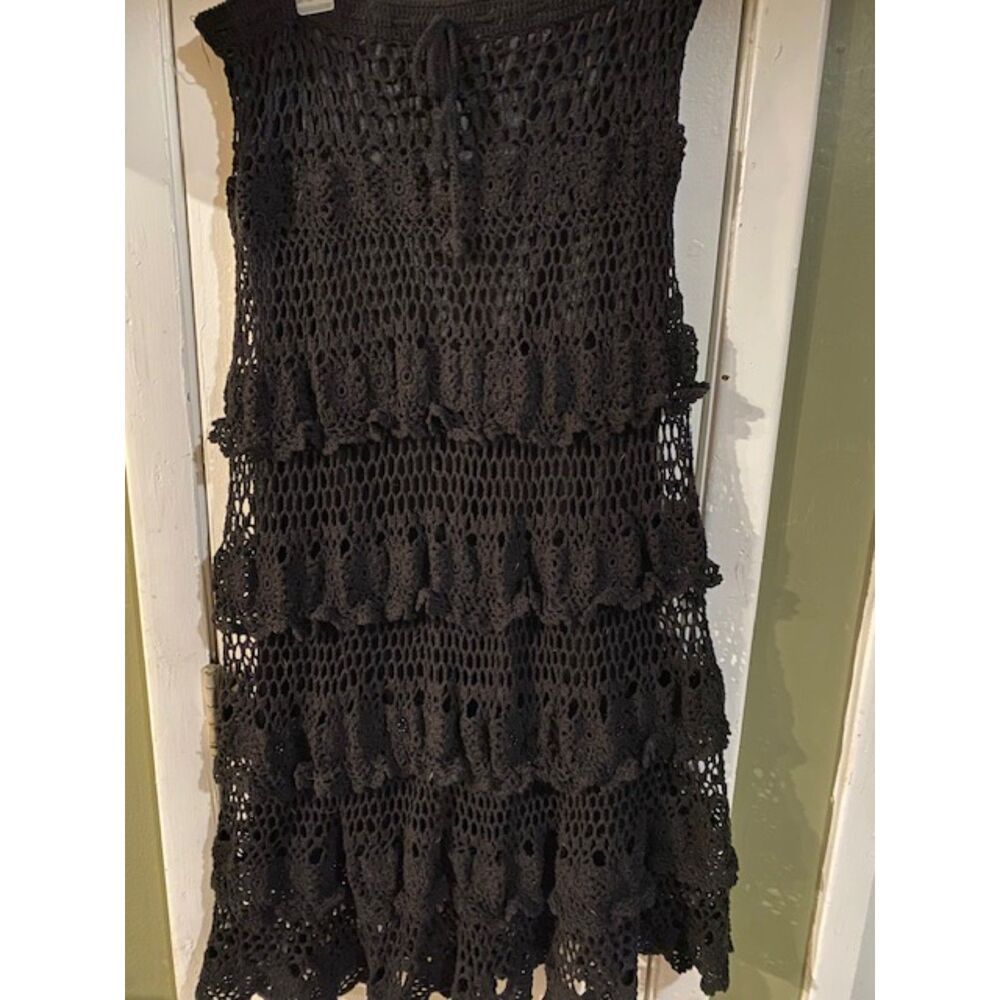 Lapis crochet skirt Large